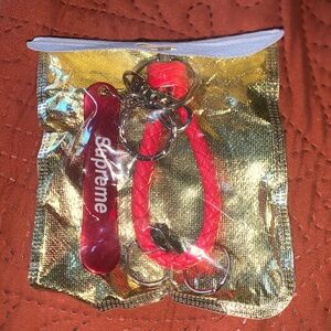 Supreme Skateboard Key Chain